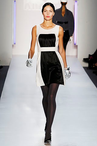 color-blocked silk sleeveless dress