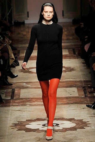 orange fitted leggings