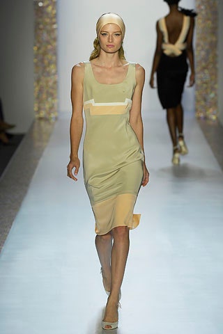 fitted silk midi dress