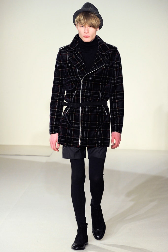 black velvet fitted jacket with shorts