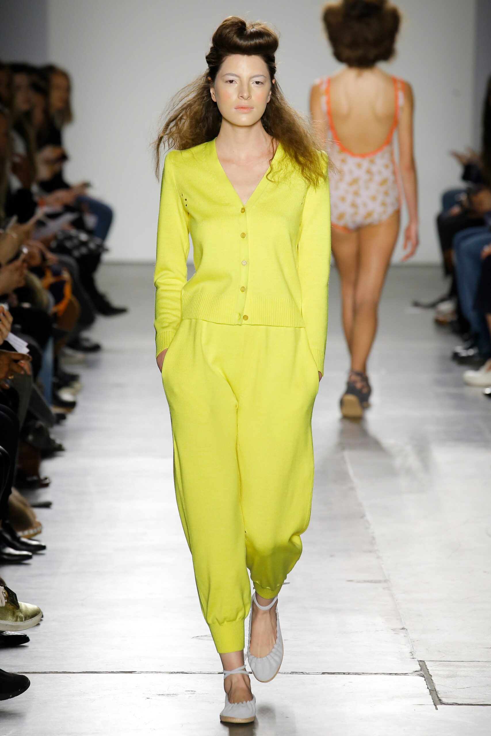 yellow relaxed cotton jumpsuit