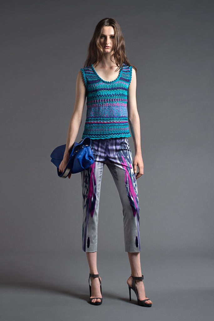 gray cotton slim printed pants
