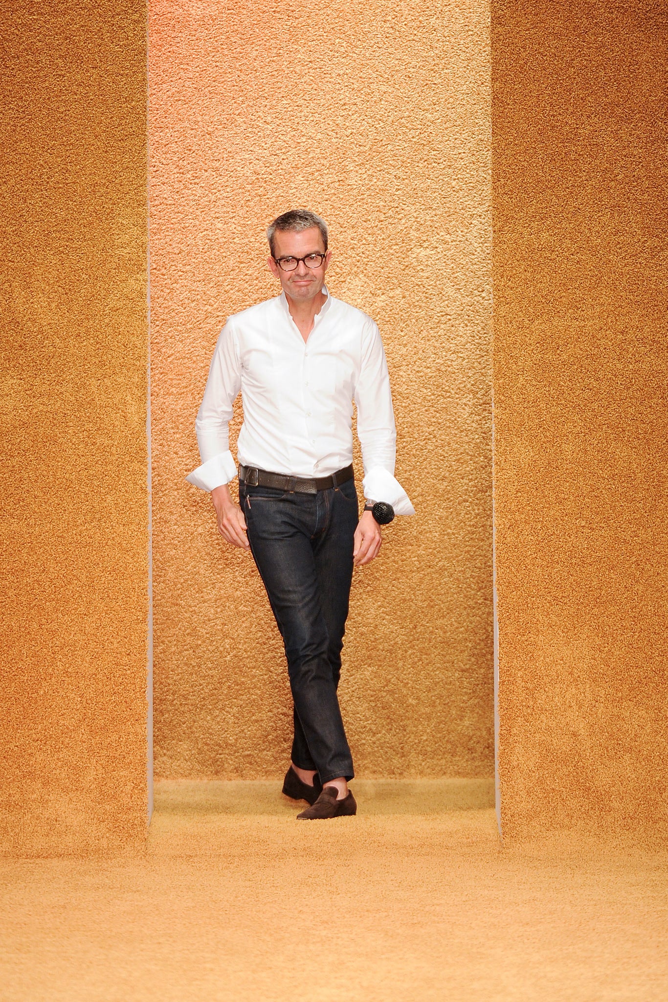 brown leather shoes