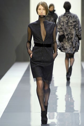 black silk sleeveless dress