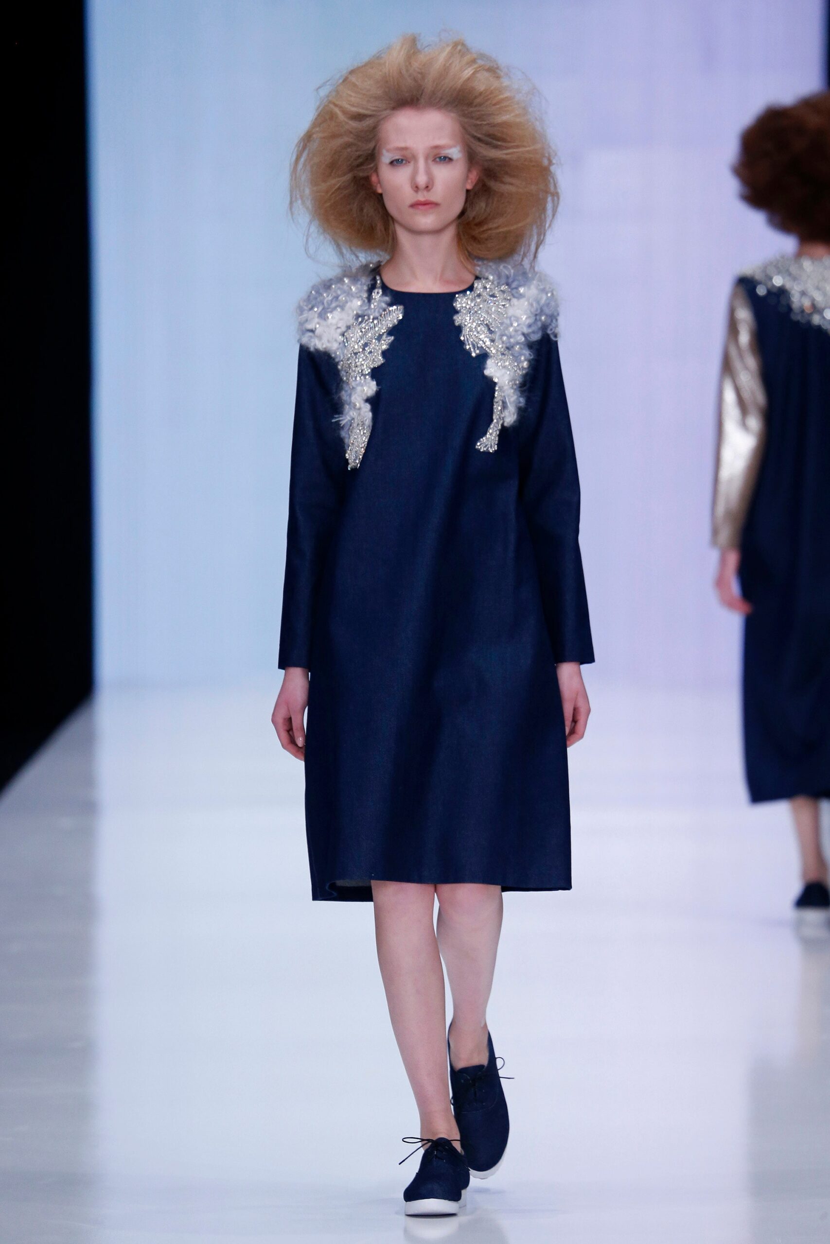 blue denim relaxed dress