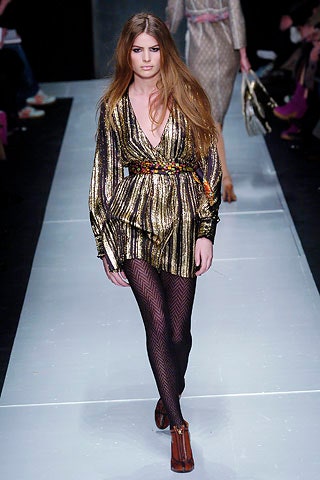 gold and black striped mini dress