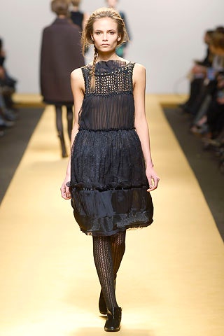 black silk sleeveless dress