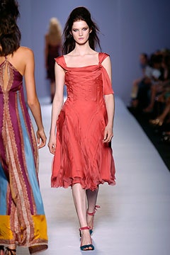 pink silk sleeveless dress