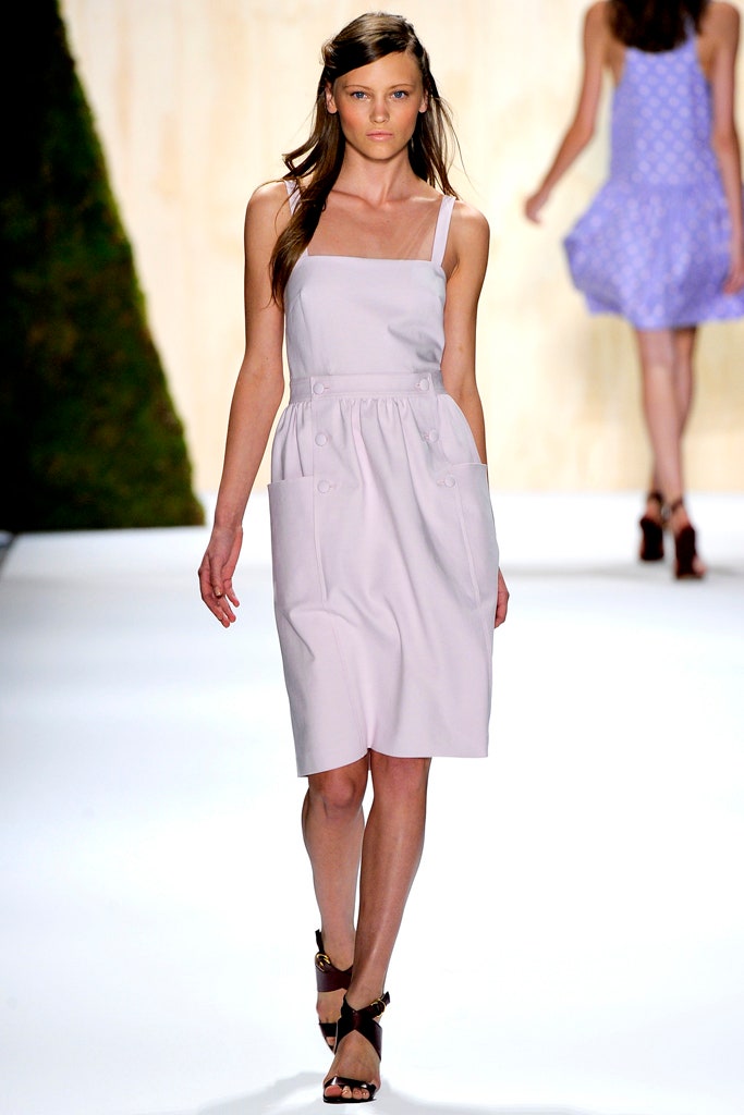 lavender cotton sleeveless dress