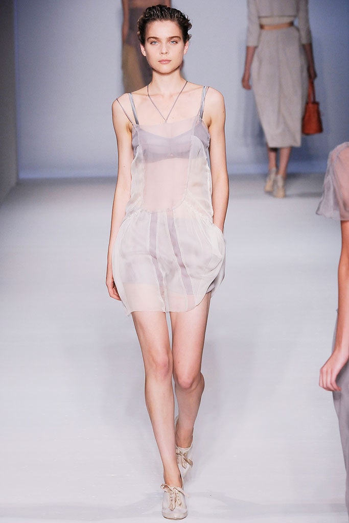 white silk sleeveless dress