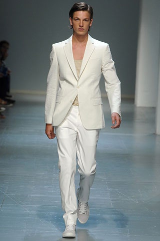 white leather shoes