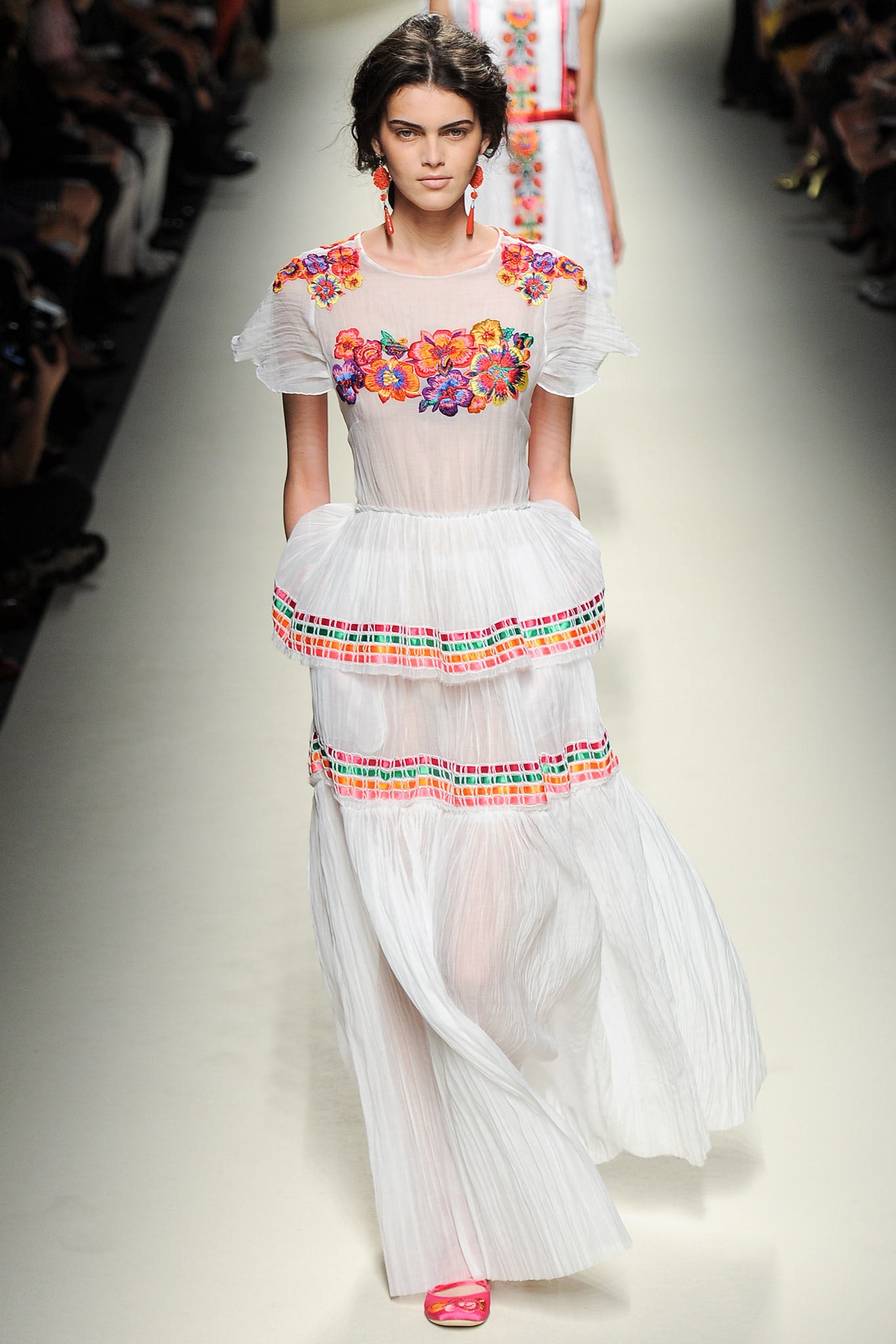 white embroidered maxi dress