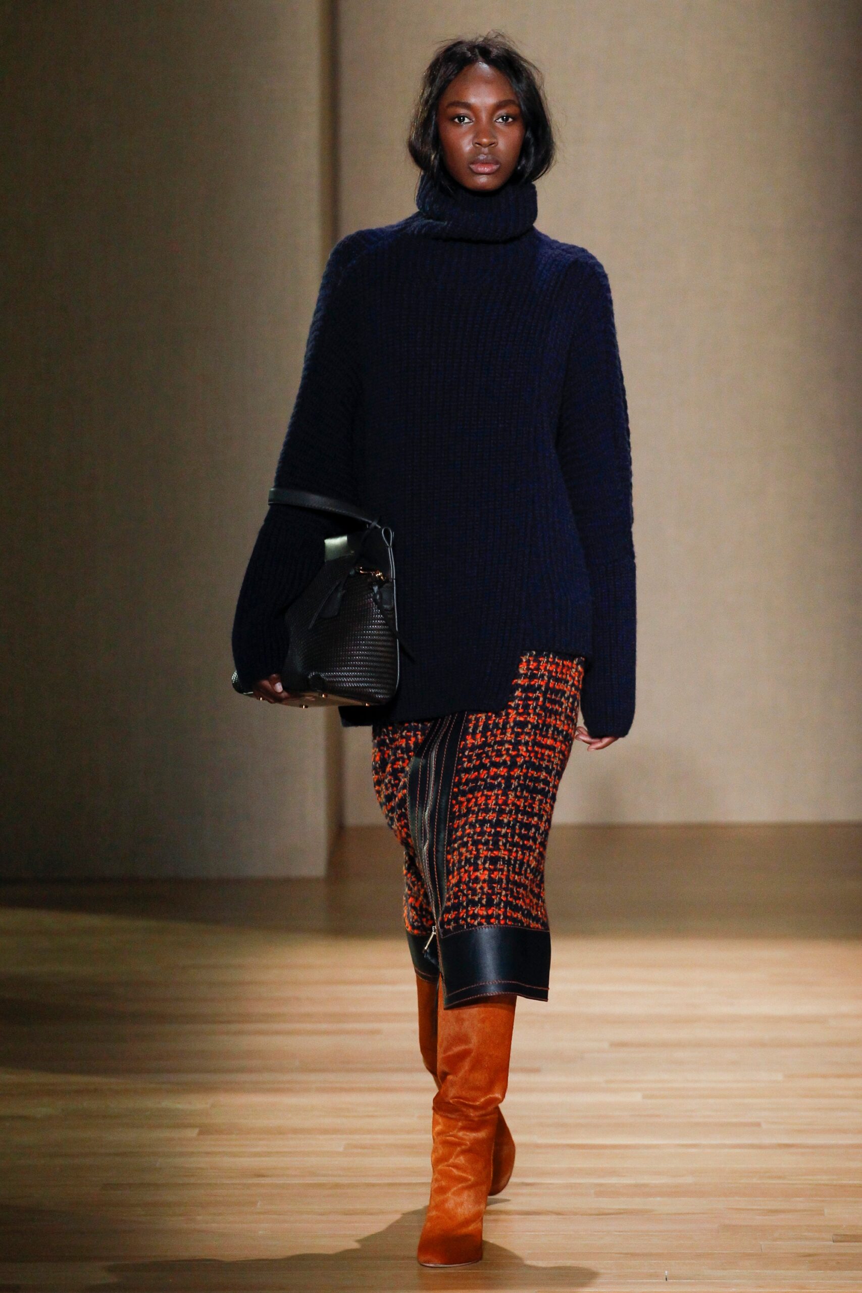 orange suede boots