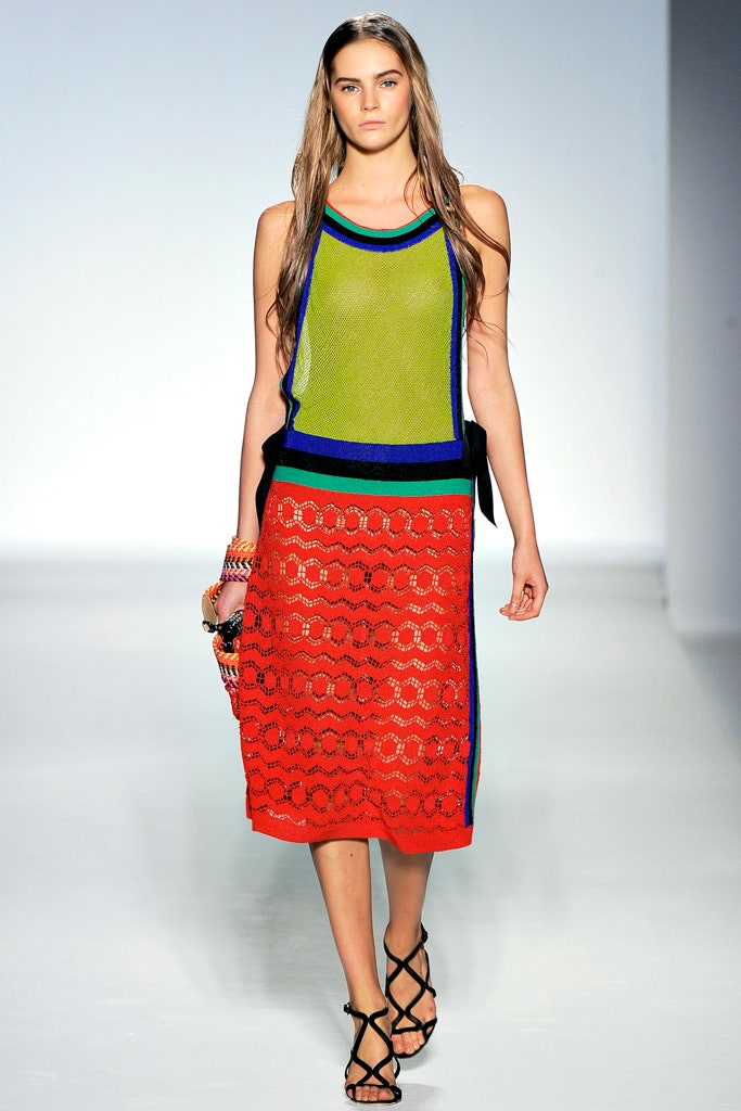 green mesh sleeveless v-neck fitted layered sheer top