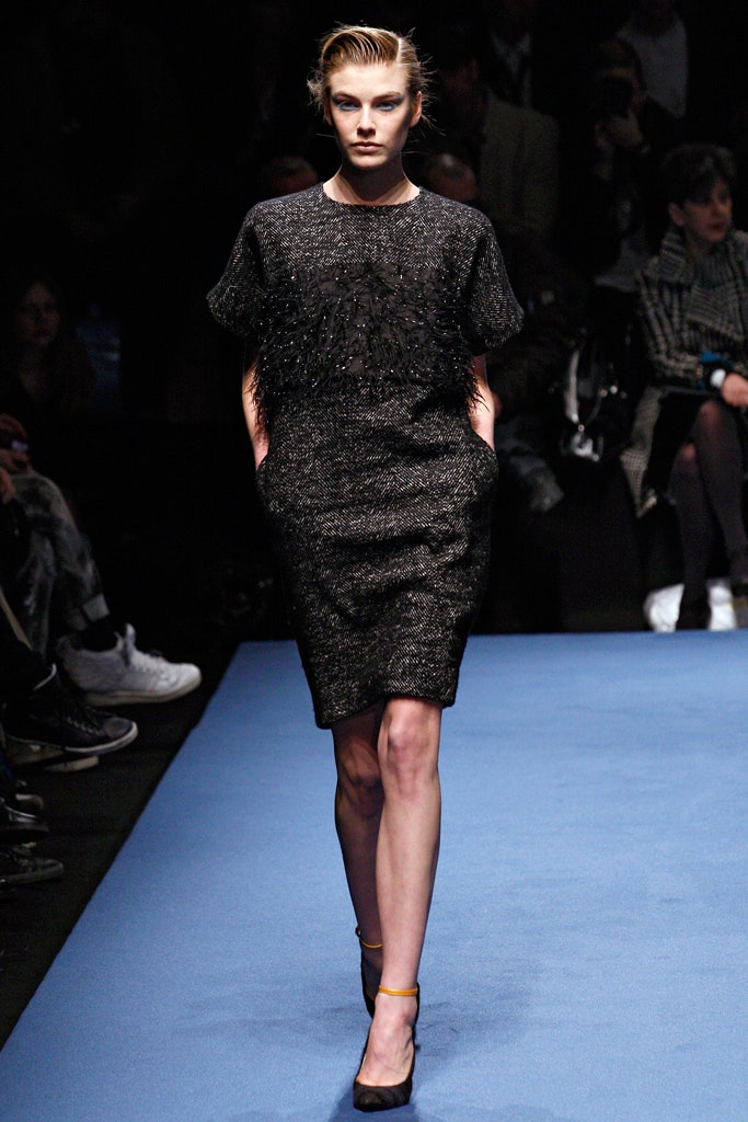 black embellished short dress