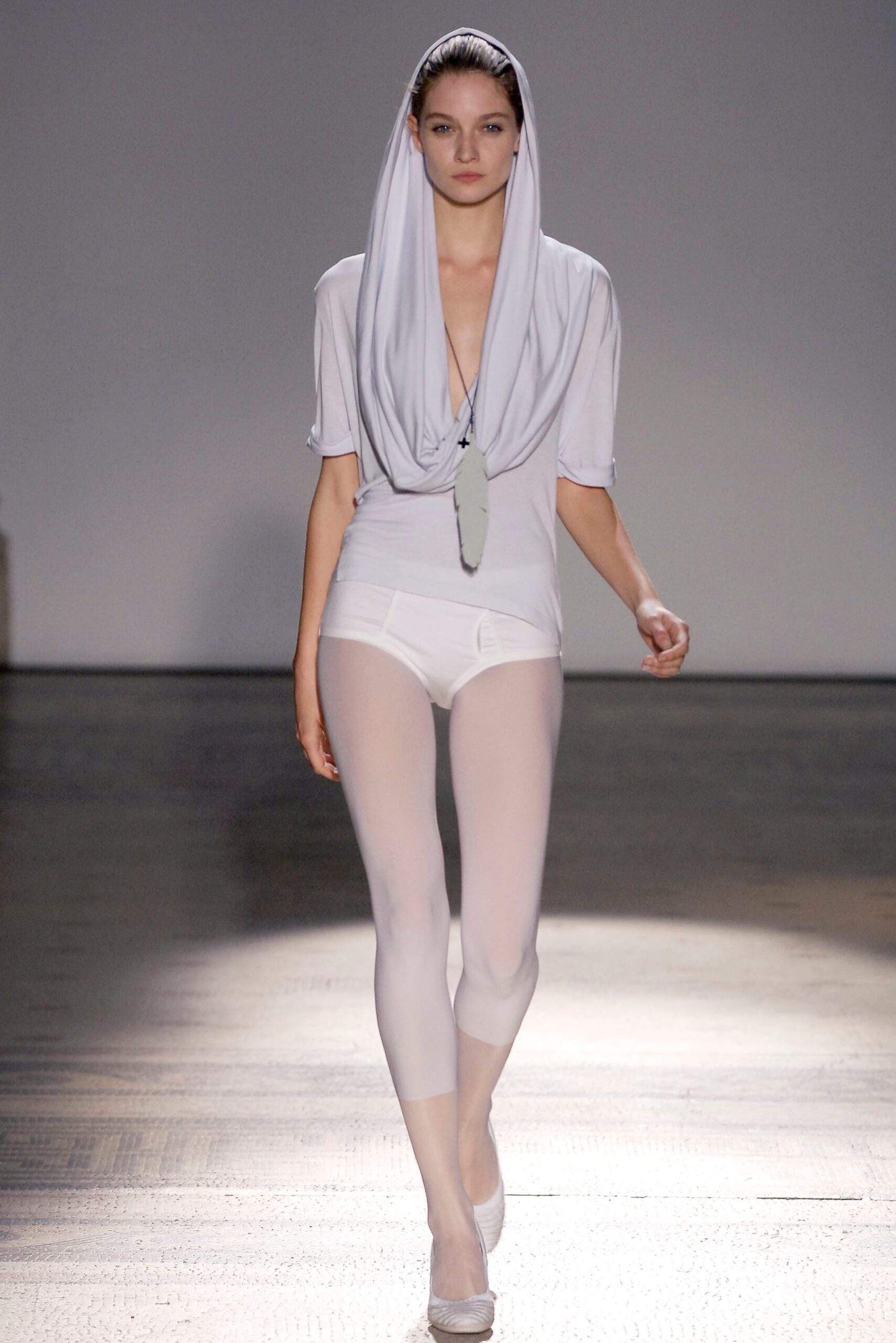 white fitted top and leggings