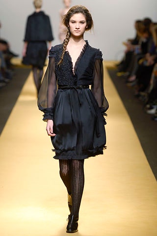 black silk fitted mini dress