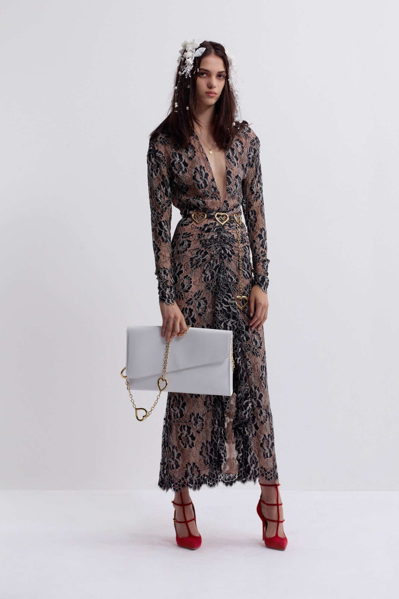 white structured bag