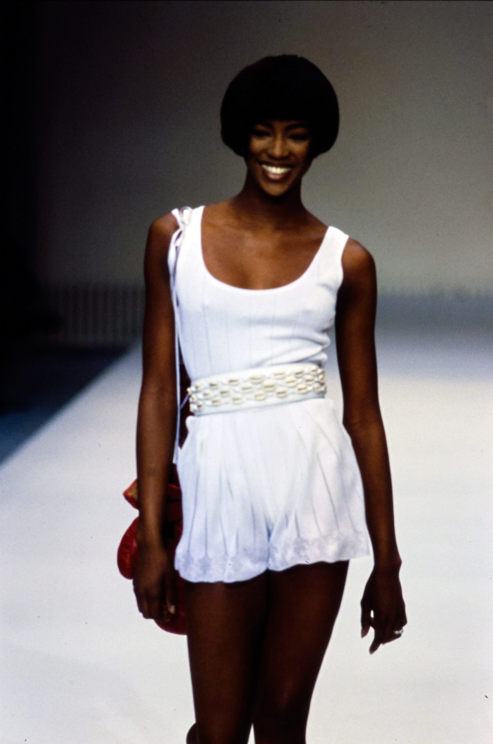 white fitted sleeveless romper