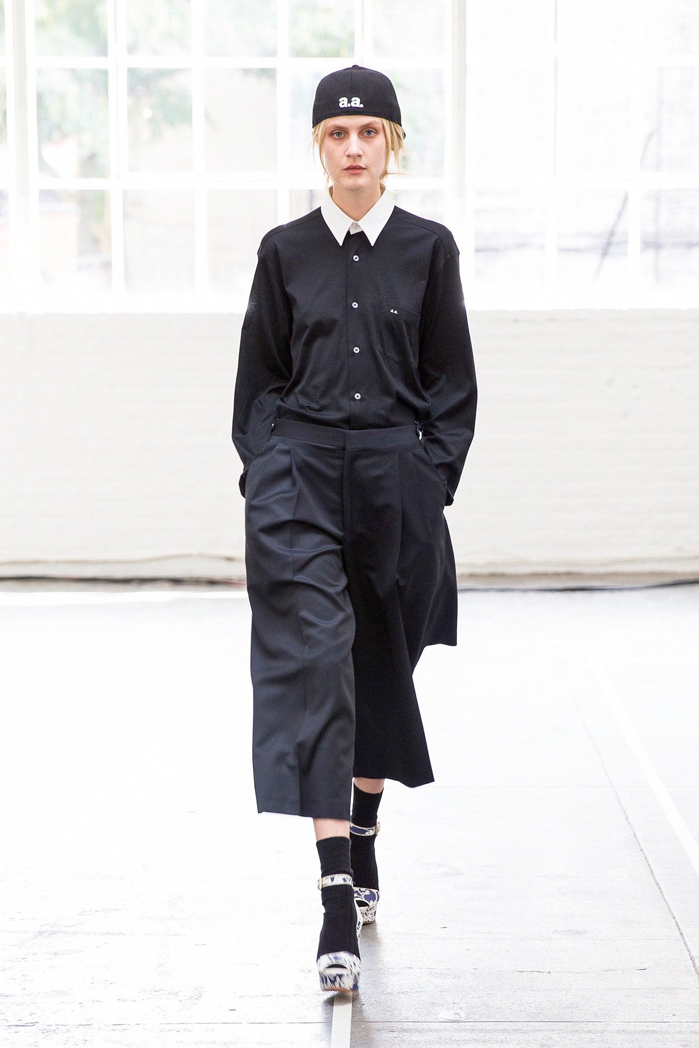 black relaxed shirt and pants