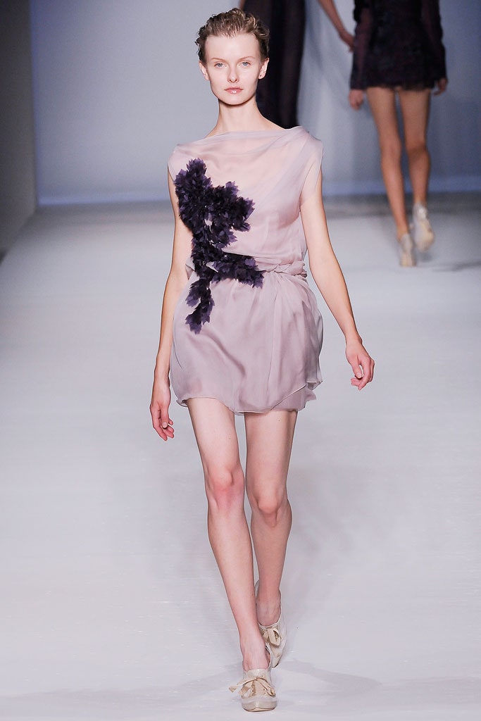purple silk sleeveless mini dress