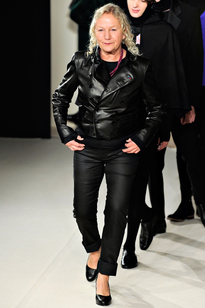 black leather fitted jacket and pants