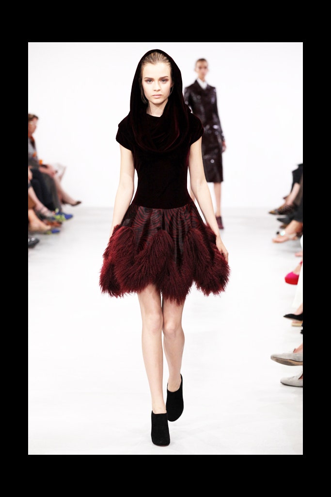 black velvet mini dress