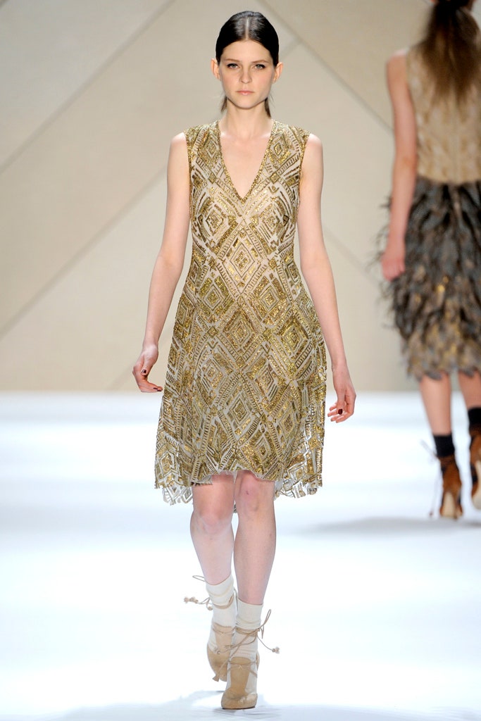 gold silk sleeveless dress
