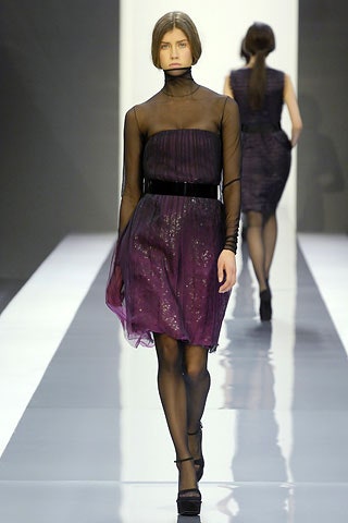 purple silk sleeveless dress
