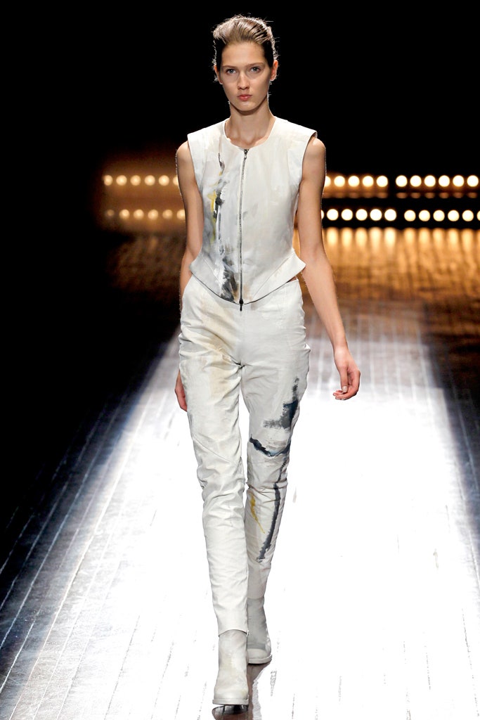 white cotton sleeveless fitted zippered printed jumpsuit