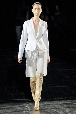beige leather shoes