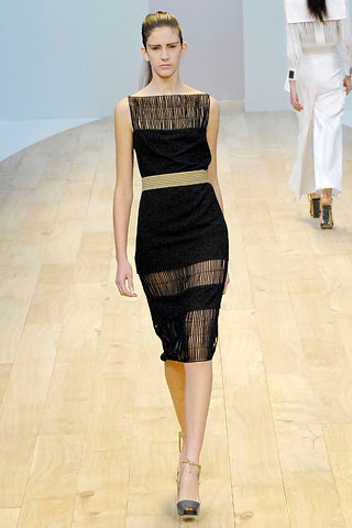 black silk sleeveless dress