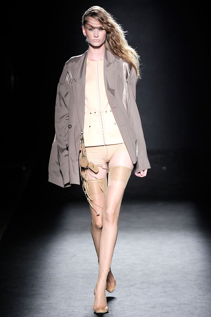 brown cotton long-sleeve collared oversized buttoned jacket