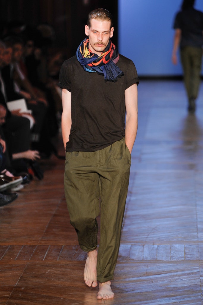 multi silk scarf