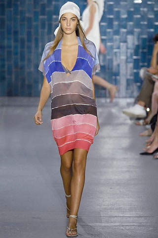 color-blocked silk mini dress