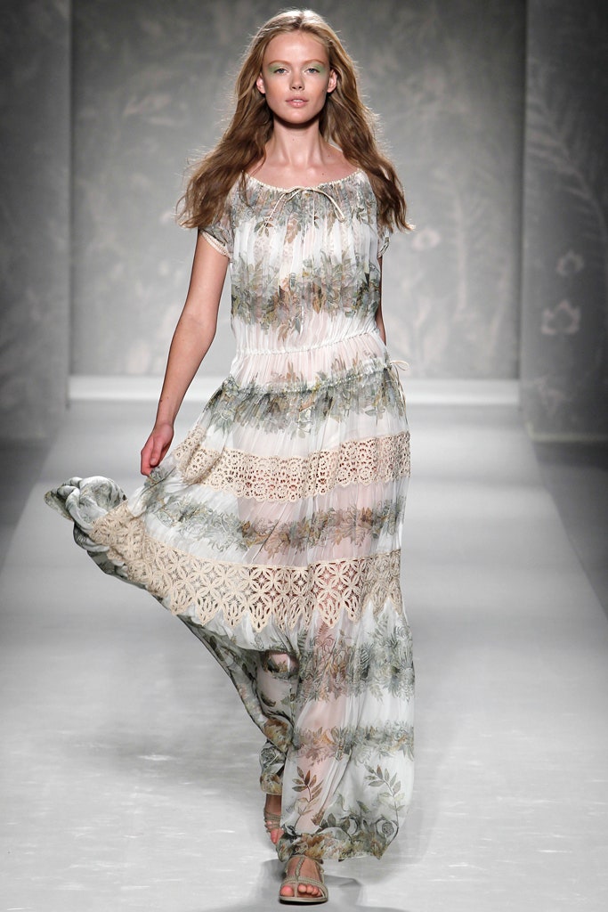 floral maxi dress
