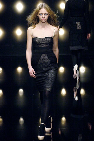 black silk sleeveless dress