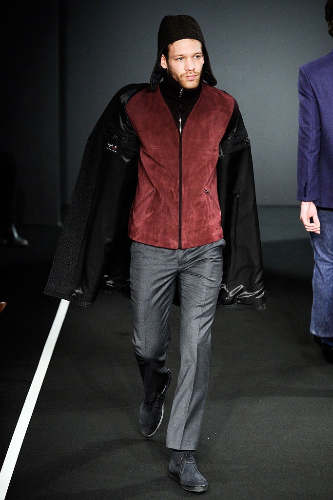 black suede long-sleeve hooded fitted zippered jacket