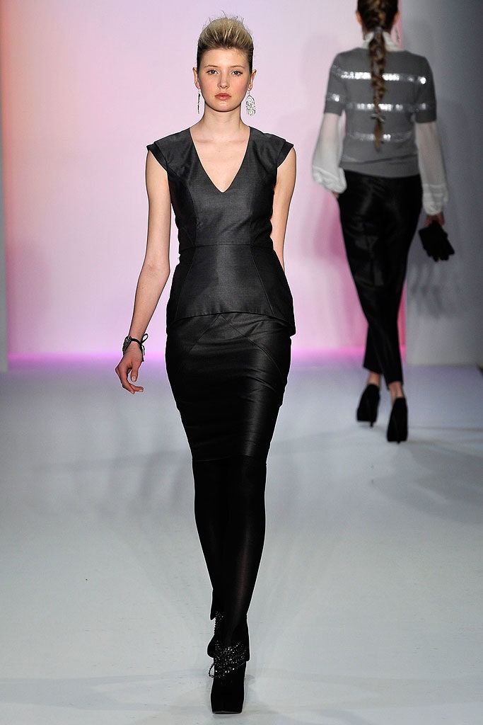 black silk sleeveless dress