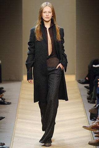 black wool coat with brown shirt