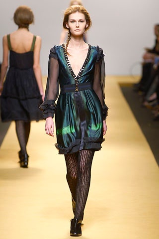 green silk mini dress
