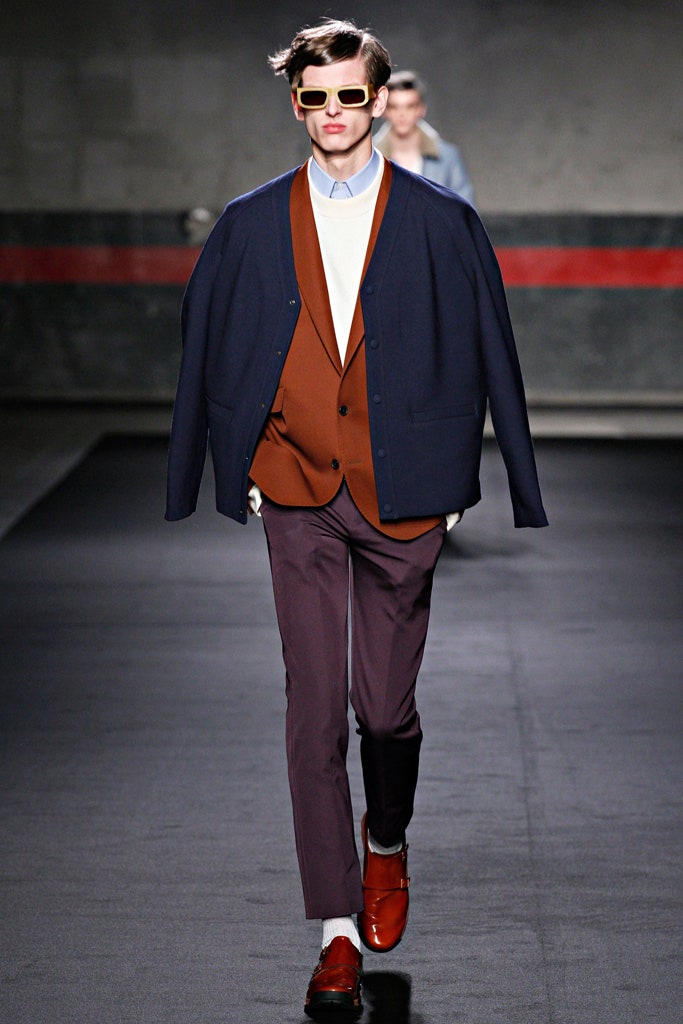 navy blazer with white shirt