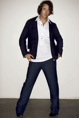 white cotton short-sleeve collared relaxed shirt