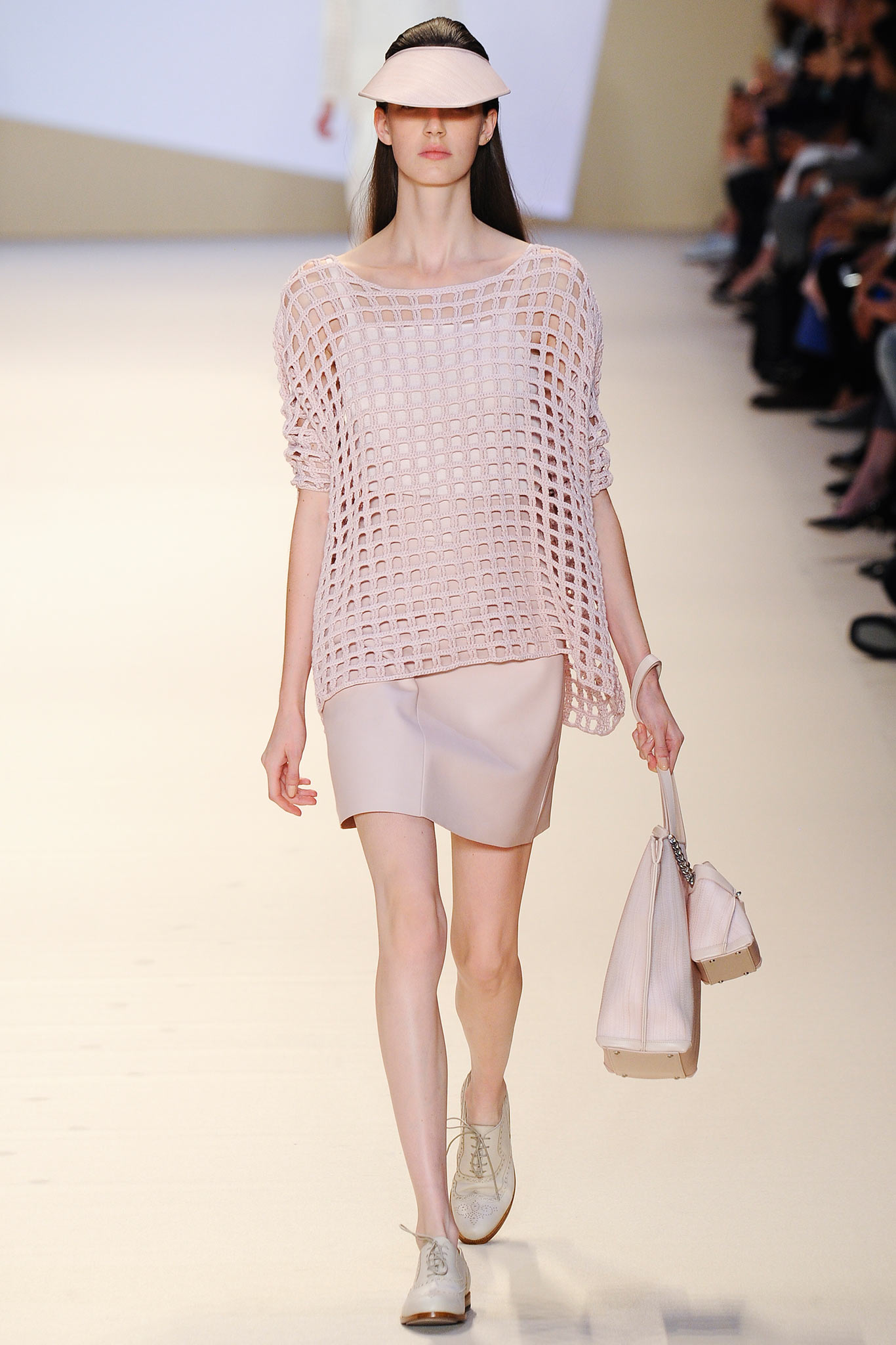 pink cotton sleeveless relaxed layered sheer top