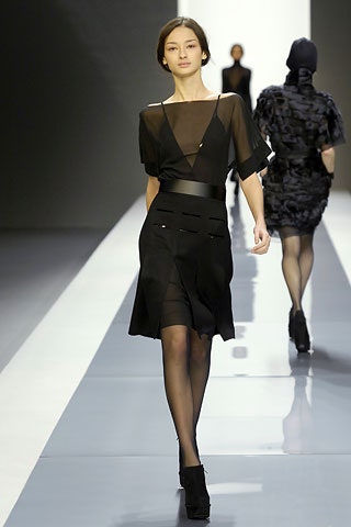 black silk sleeveless dress