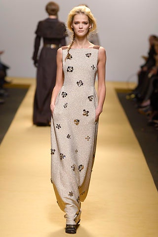 gold silk sleeveless dress