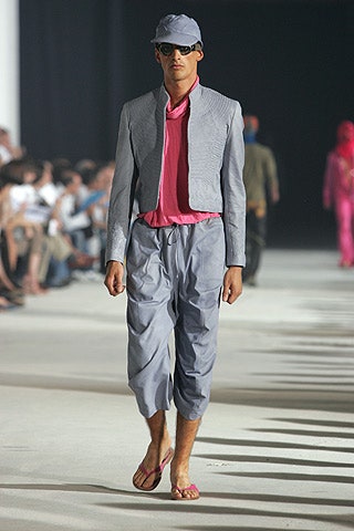 gray cotton long-sleeve collared tailored zippered jacket