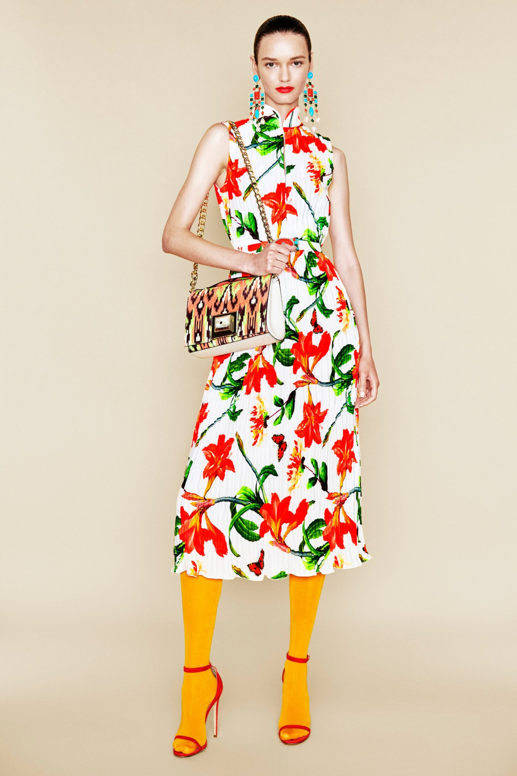 multi printed bag