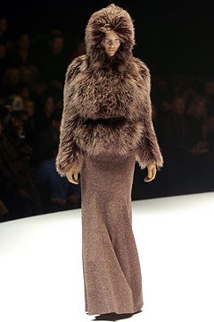 brown metallic fitted straight-leg shiny maxi skirt