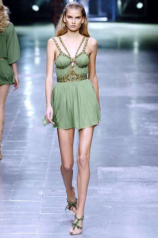 green silk fitted romper